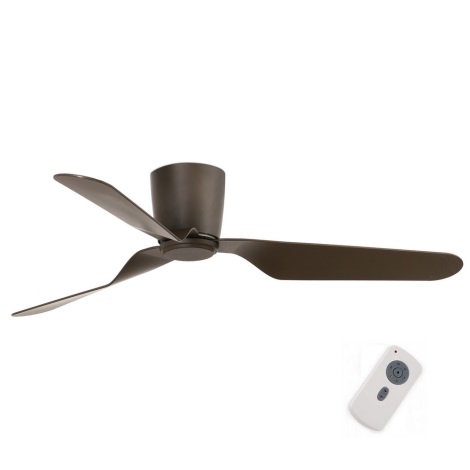 FARO 33492 - Ceiling fan PEMBA brown + remote control