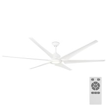 FARO 33512A - Ceiling fan CIES white d. 210,8 cm + remote control