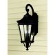 Feiss - Outdoor wall light COTSWOLD LANE 3xE14/60W/230V IP44 black