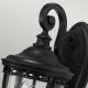 Feiss - Outdoor wall light ENGLISH BRIDLE 3xE14/60W/230V IP44 black