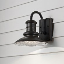 Feiss - Outdoor wall light REDDING STATION 1xE27/100W/230V IP44 black