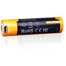 Fenix FE18650LI26USB - 1pc Rechargeable battery USB/3,6V 2600 mAh