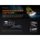 Fenix HM51RV20 - LED Rechargeable headlamp 3xLED/1xCR123A IP68 700 lm 120 hrs