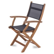 Fieldmann - Folding garden chair acacia
