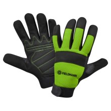 Fieldmann - work gloves XL black/green