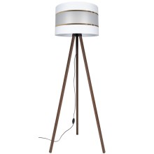 Floor lamp CORAL 1xE27/60W/230V brown/white/gold