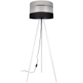 Floor lamp CORAL 1xE27/60W/230V white/black/grey/gold