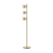 Floor lamp KLASS 3xG9/3W/230V gold