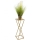 Flower stand 70x24 gold