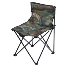 Foldable camping chair camouflage
