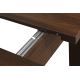 Foldable dining table SALUTO 76x110 cm walnut
