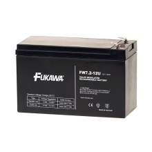 FUKAWA FW 7.2-12 F1U - Lead-acid battery 12V/7.2Ah/faston 4.7  mm