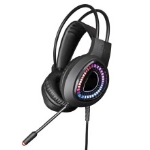 Gaming LED RGB headphones VARR with microphone 7.1
