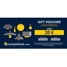 Gift voucher to purchase of lights in value of 20 €