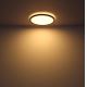 Globo - LED Dimmable bathroom ceiling light LED/18W/230V d. 29,4 cm IP44 black