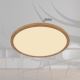 Globo - LED Dimmable bathroom ceiling light LED/24W/230V d. 42 cm IP44 brown