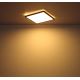 Globo - LED Dimmable bathroom ceiling light LED/18W/230V 29,4x29,4 cm IP44 black