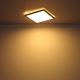Globo - LED Dimmable bathroom ceiling light LED/24W/230V 42x42 cm IP44 black