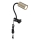 Globo - Flexible lamp with a clip 1xGU10/25W/230V black/brass
