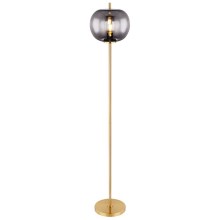 Globo - Floor lamp 1xE27/60W/230V brass