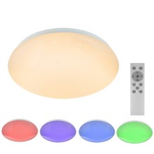 Globo - LED RGB Dimmable ceiling light 1xLED/12W/230V + 1xLED/3W