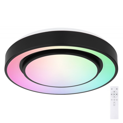 Globo - LED RGB Dimmable ceiling light LED/24W/230V + remote control