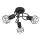 Globo - LED Surface-mounted chandelier 3xE14/5W/230V black
