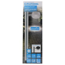 Grundig - LED Solar spotlight 1xLED/3,2V