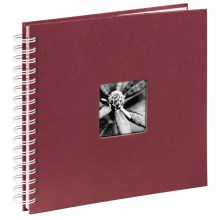 Hama - Spiral photo album 28x24 cm 50 pages red