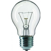 Heavy-duty bulb CLEAR E27/75W/240V