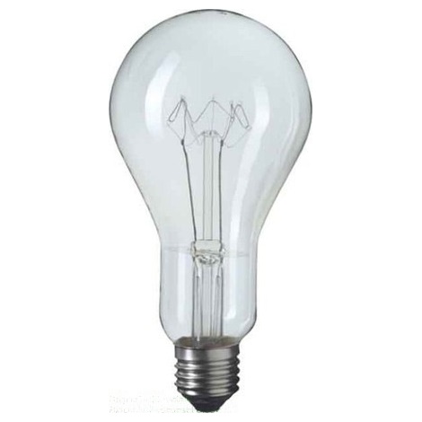 Heavy-duty bulb E40/500W clear