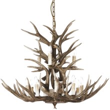 Ideal Lux – Chandelier on a chain CHALET 12×E14/40W/230V