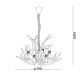 Ideal Lux - Chandelier on a chain CHALET 8xE14/40W/230V antlers
