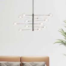 Ideal Lux – Chandelier on a rod EQUINOXE 12×G4/2W/230V