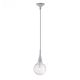 Ideal Lux - Chandelier on a string 1xE27/42W/230V grey