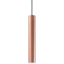 Ideal Lux - Chandelier on a string 1xGU10/28W/230V copper