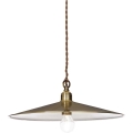 Ideal Lux - Chandelier on a string CANTINA 1xE27/42W/230V d. 35 cm brass