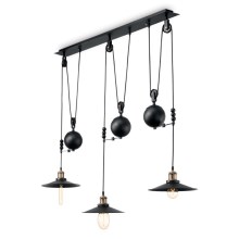 Ideal Lux - Chandelier on a string UP AND DOWN 3xE27/60W/230V