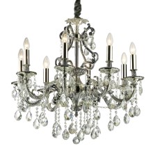 Ideal Lux - Crystal chandelier 8xE14/40W/230V