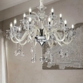 Ideal Lux – Crystal Chandelier on a string COLOSSAL 15×E14/40W/230V