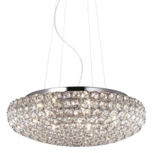 Ideal Lux - Crystal chandelier on a string KING 7xG9/40W/230V