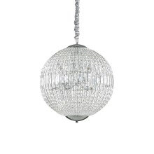 Ideal Lux – Crystal Chandelier on a string LUXOR 8×G9/40W/230V