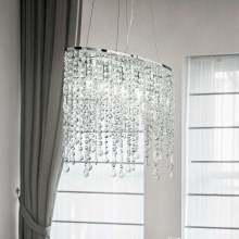 Ideal Lux - Crystal pendant light 5xE14/40W/230V