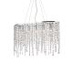Ideal Lux - Crystal pendant light 5xE14/40W/230V