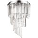 Ideal Lux - Crystal surface-mounted chandelier CARLTON 12xE14/40W/230V chrome