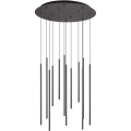 Ideal Lux - LED Chandelier on a string FILO LED/25W/230V black