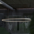 Ideal Lux - LED Chandelier on a string ORACLE SLIM LED/55W/230V d. 90 cm black