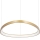 Ideal Lux - LED Dimmable chandelier on a string GEMINI LED/48W/230V d. 61 cm gold