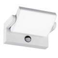 Ideal Lux - LED Outdoor wall light with a sensor SWIPE LED/20,5W/230V IP54 white