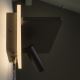 Ideal Lux - LED Wall spotlight PIANO LED/11,5W/230V USB black